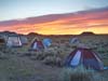 Camping at Jordan site